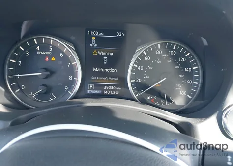 2020 Infiniti Q50 Luxe Awd z USA, uszkodzony, nr VIN JN1EV7AR2LM252975